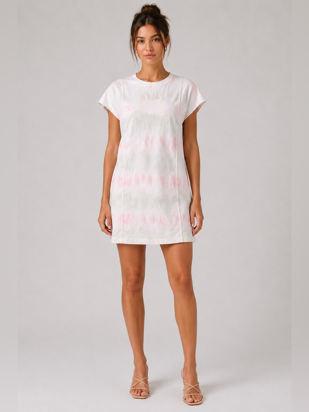 Tie Dye Shirt Dress NWT John Elliott Minimalist‎ Casual Luxe Mini Tee Small $349